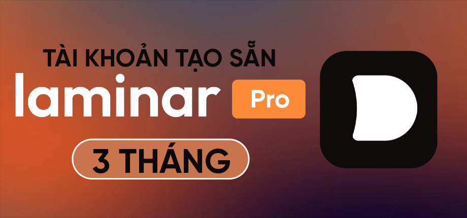 Laminar AI Pro 3 tháng - Tài khoản tạo sẵn